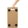 Furniture Moving Dolly, Heavy Duty Wood Rolling Mover with Wheels for Piano Couch Fridge Heavy Items, Securely Holds 500 Lbs (4pcs 22.8" x11.2" Platfo