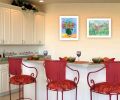 "Flower field/Bouquet" 2-Piece Vignette by Kait Roberts, White Frame