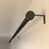 Curtain Rods for Windows 28 to 132 Inch Black Curtain Rod 1 Inch Stainless Steel Rods with Adjustable Brackets for Bedroom